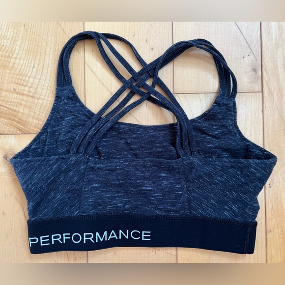 Calvin Klein Sports Bra Grey Heathered - Picture 2 of 6